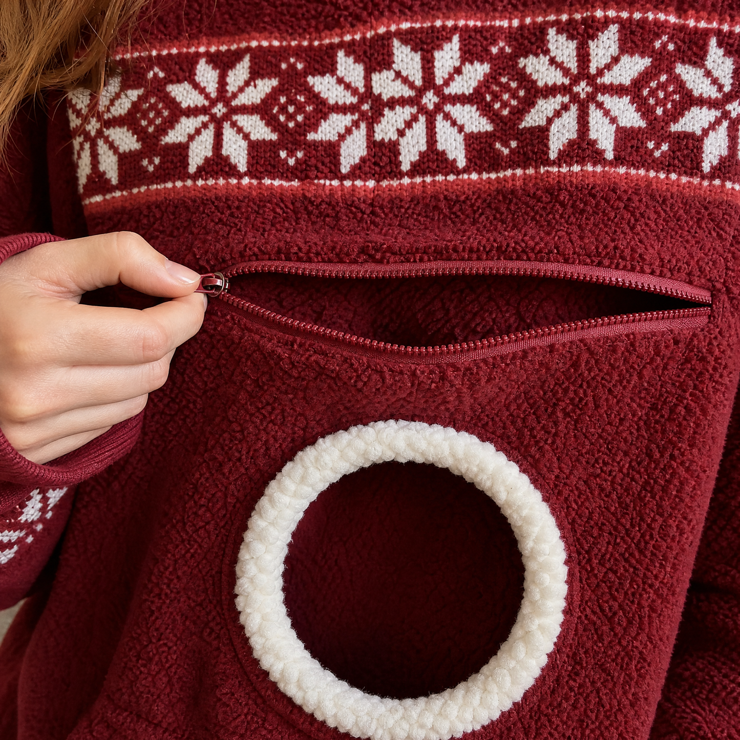 JinglePouch Cozy Hoodie