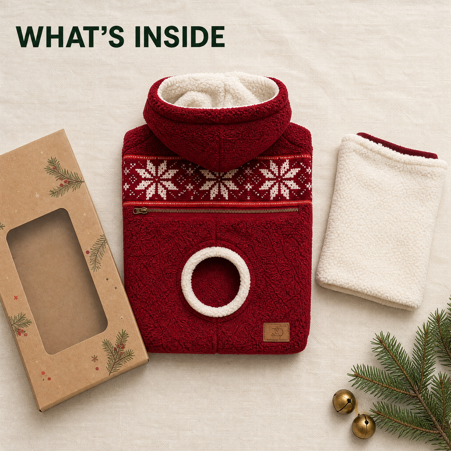 JinglePouch Cozy Hoodie